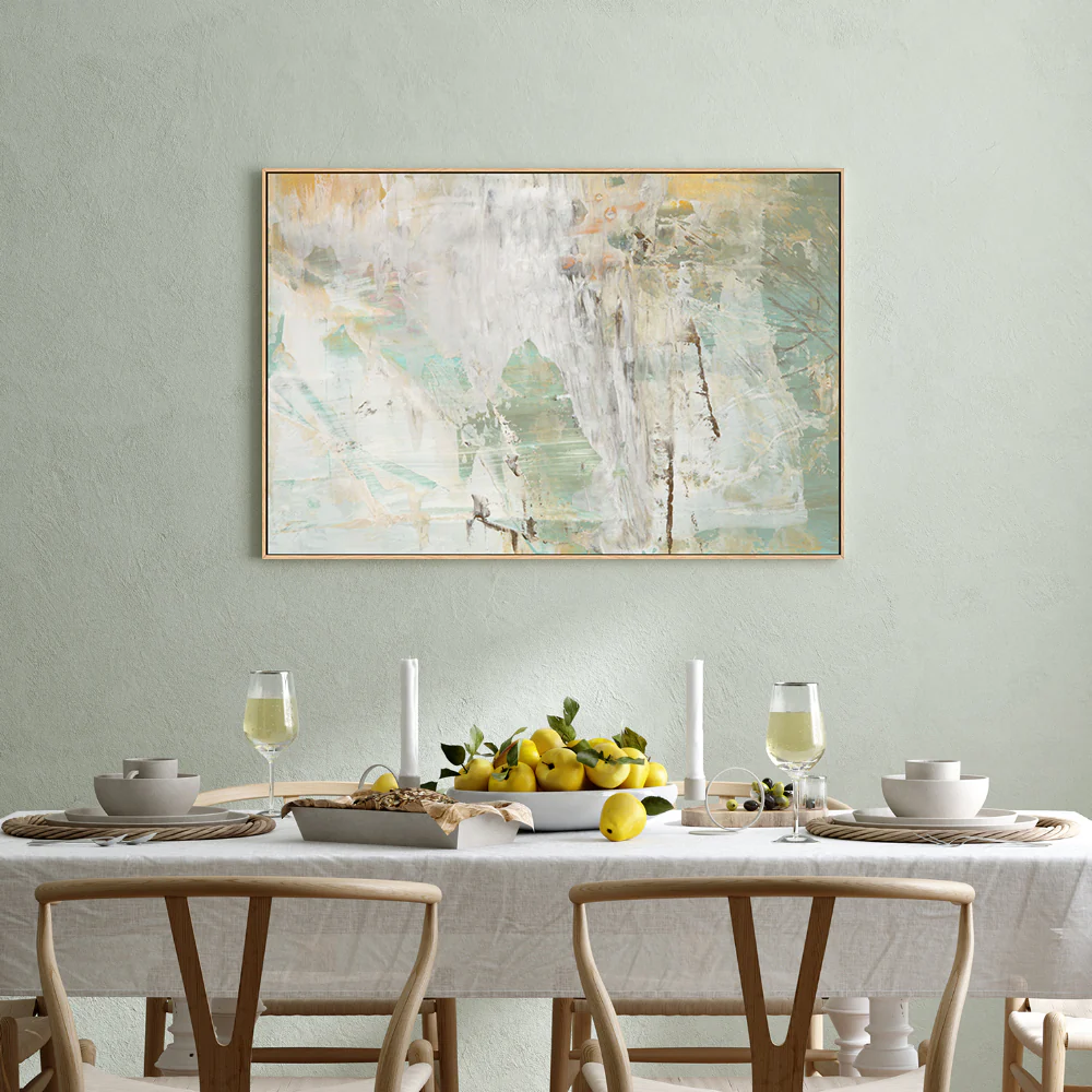 Soft Sage , Hand-Painted Canvas - Image 7