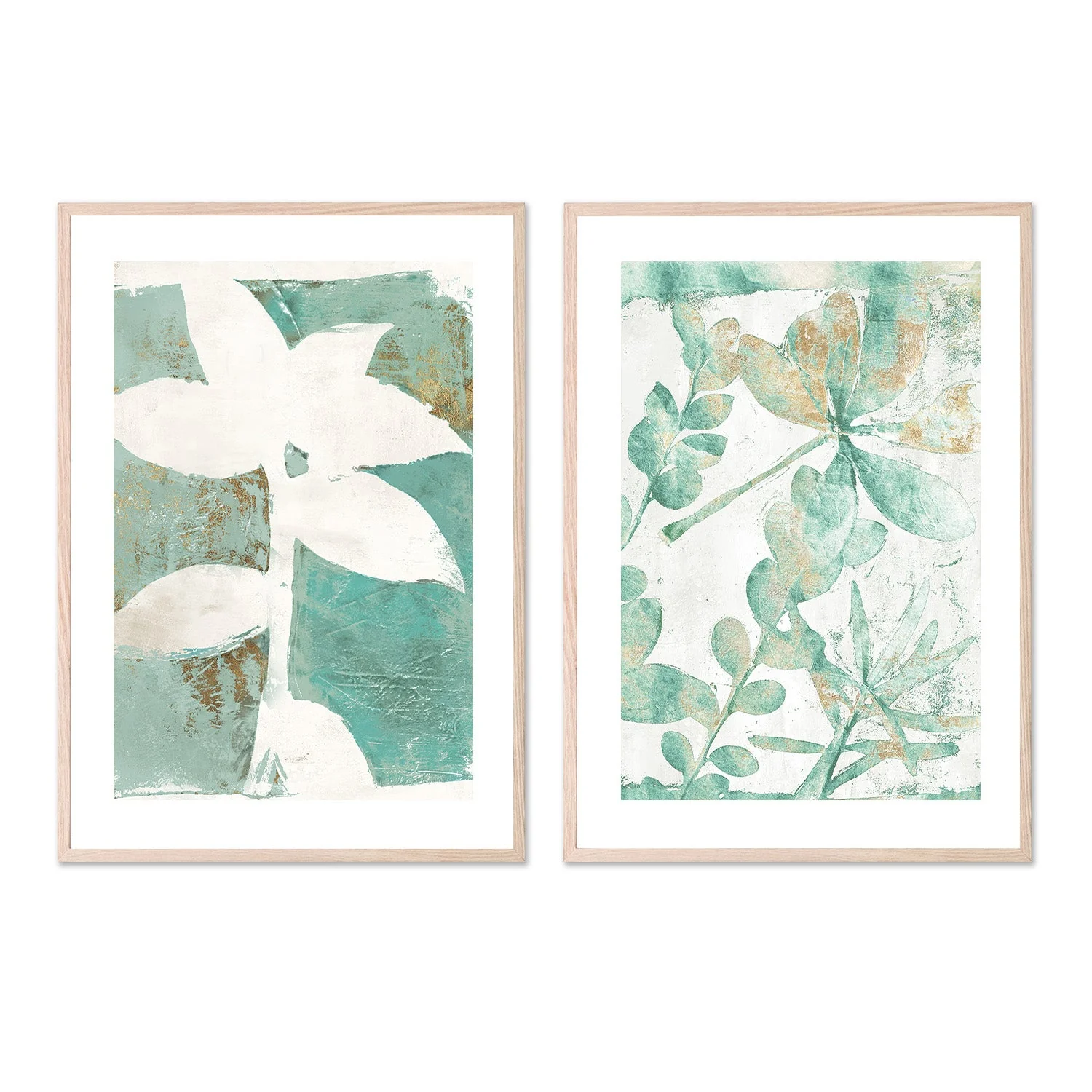 Solitaire Flora Green & Garden Variety Green, Set Of 2 - Image 6