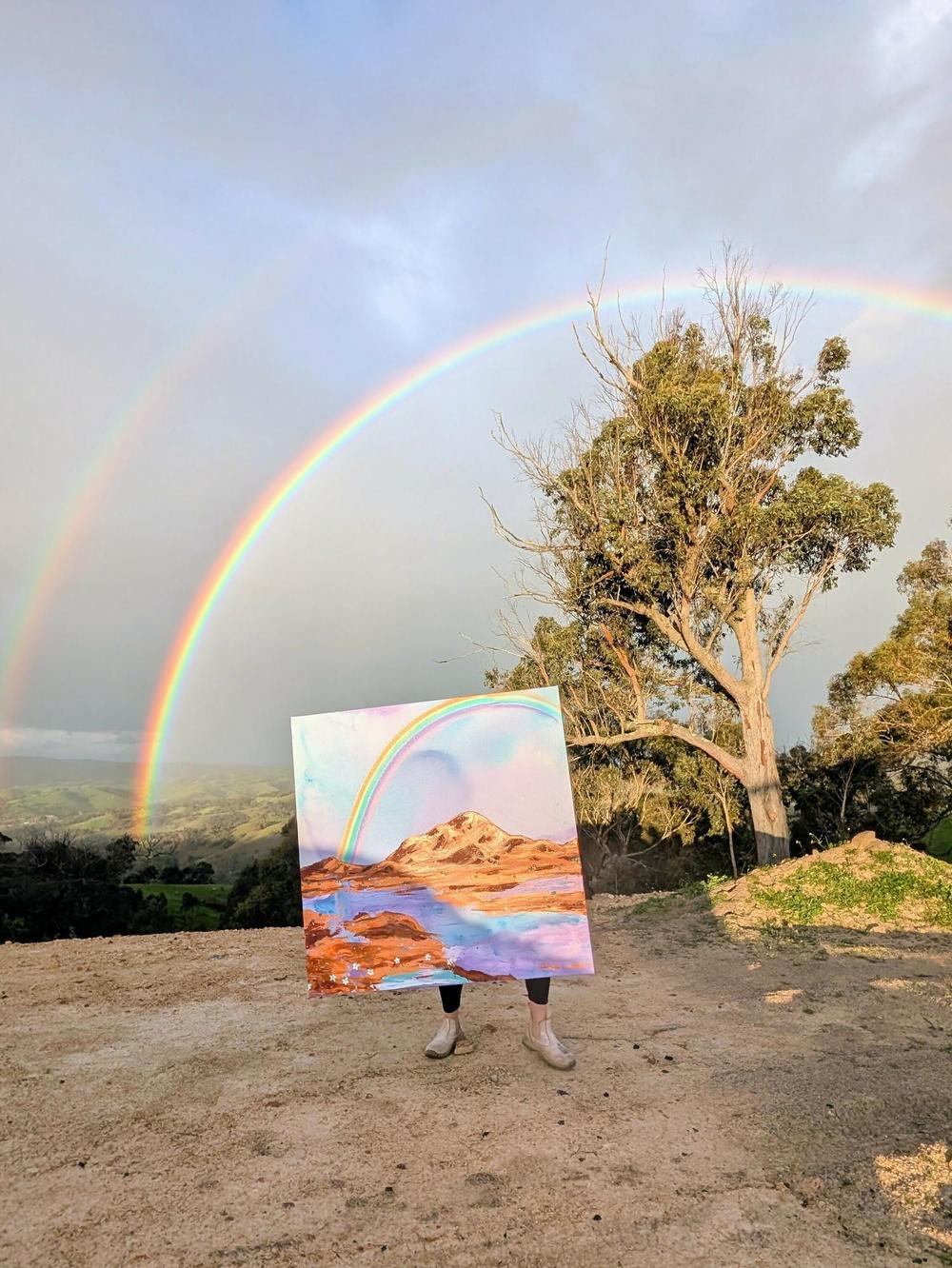 Somewhere Over The Rainbow , Original Artwork - Image 3