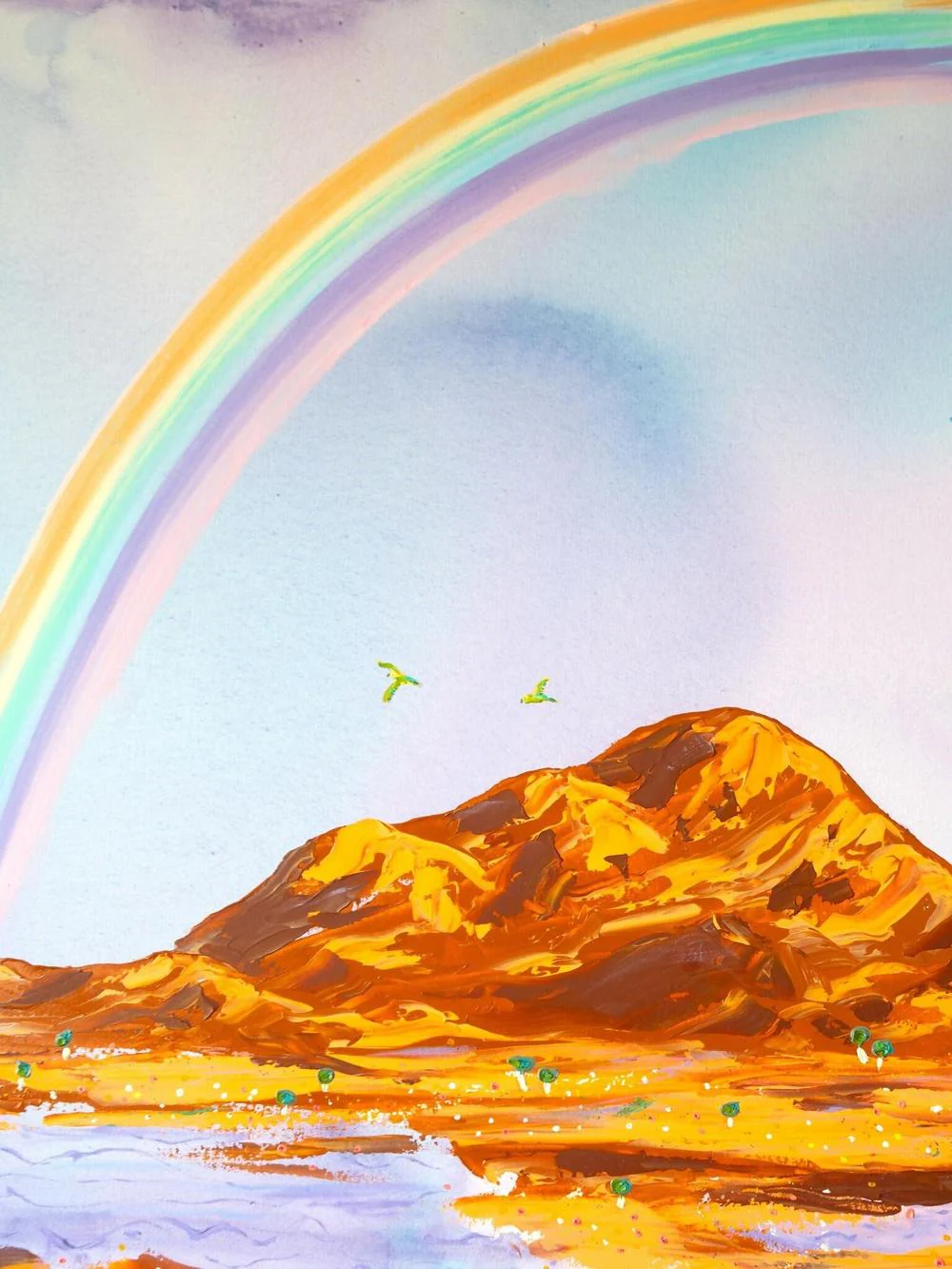 Somewhere Over The Rainbow , Original Artwork - Image 4