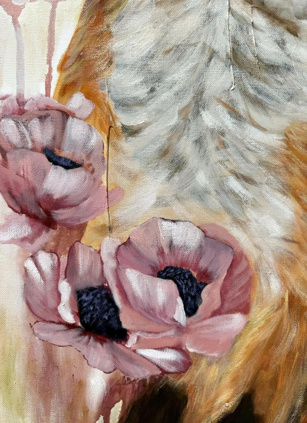 Soul Of The Woods, Original Hand-Painted Canvas By Emily Birdsey - Image 10