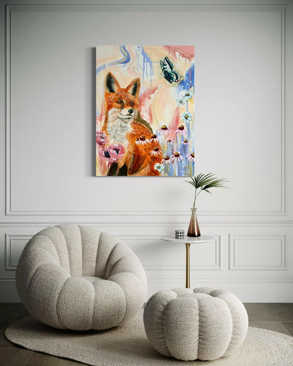 Soul Of The Woods, Original Hand-Painted Canvas By Emily Birdsey - Image 5