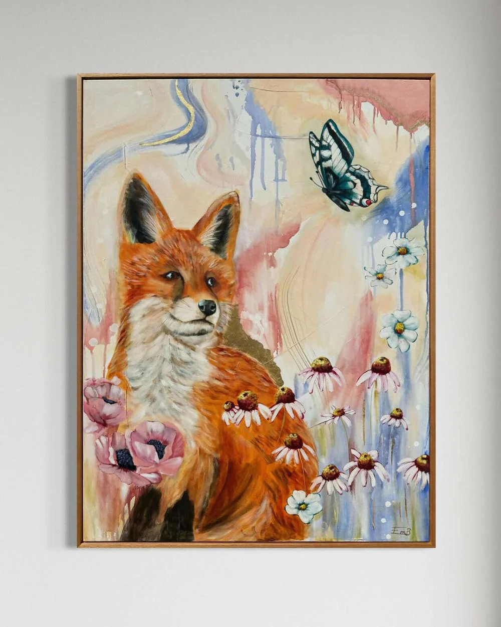 Soul Of The Woods, Original Hand-Painted Canvas By Emily Birdsey - Image 7