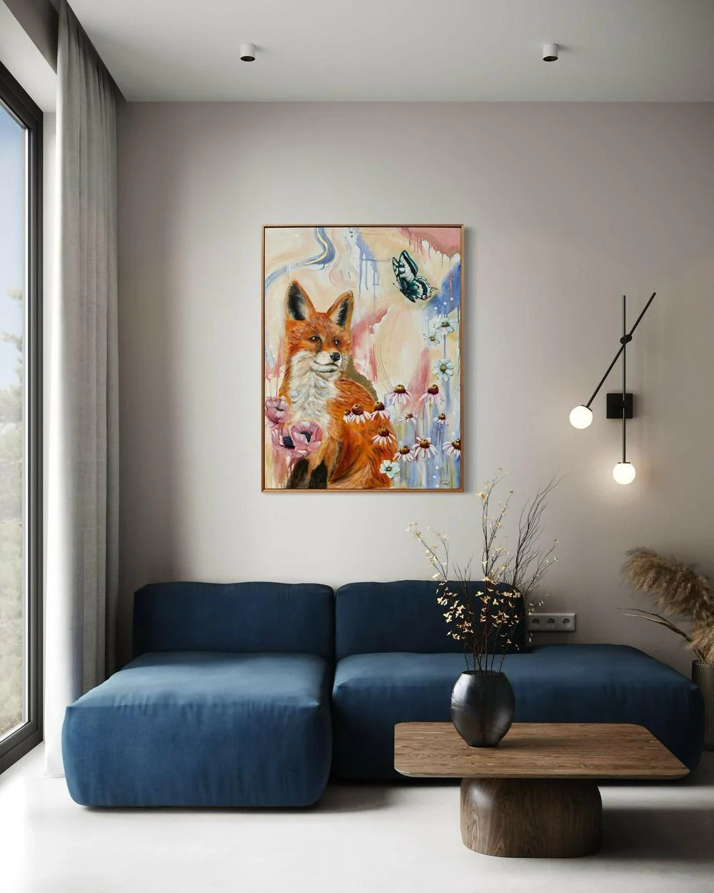 Soul Of The Woods, Original Hand-Painted Canvas By Emily Birdsey - Image 8