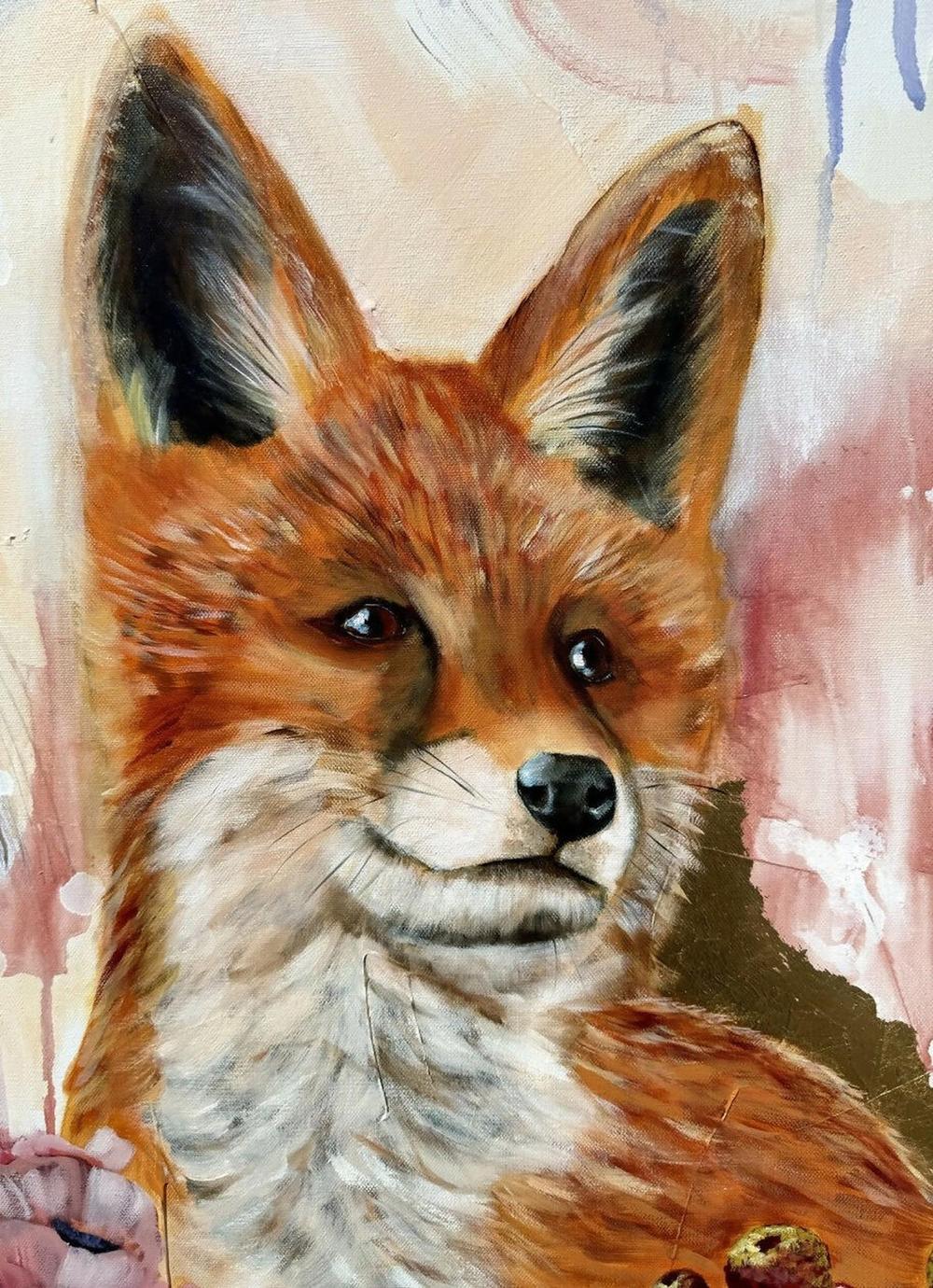 Soul Of The Woods, Original Hand-Painted Canvas By Emily Birdsey - Image 9