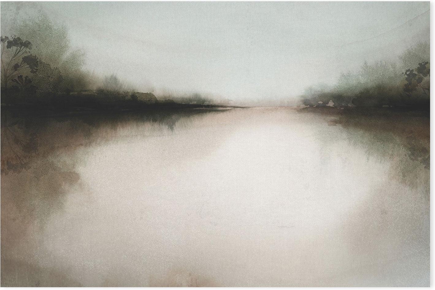 South Esk River at Dusk Landscape