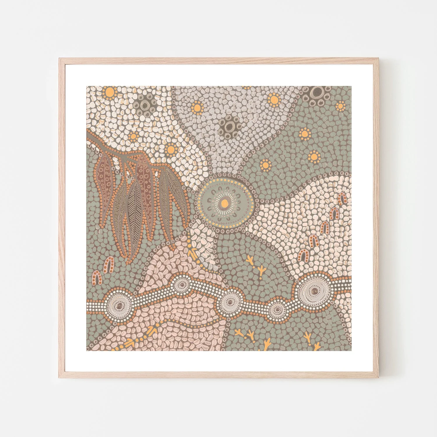 Spirits In The Sky, Green And Orange Tone - Image 6