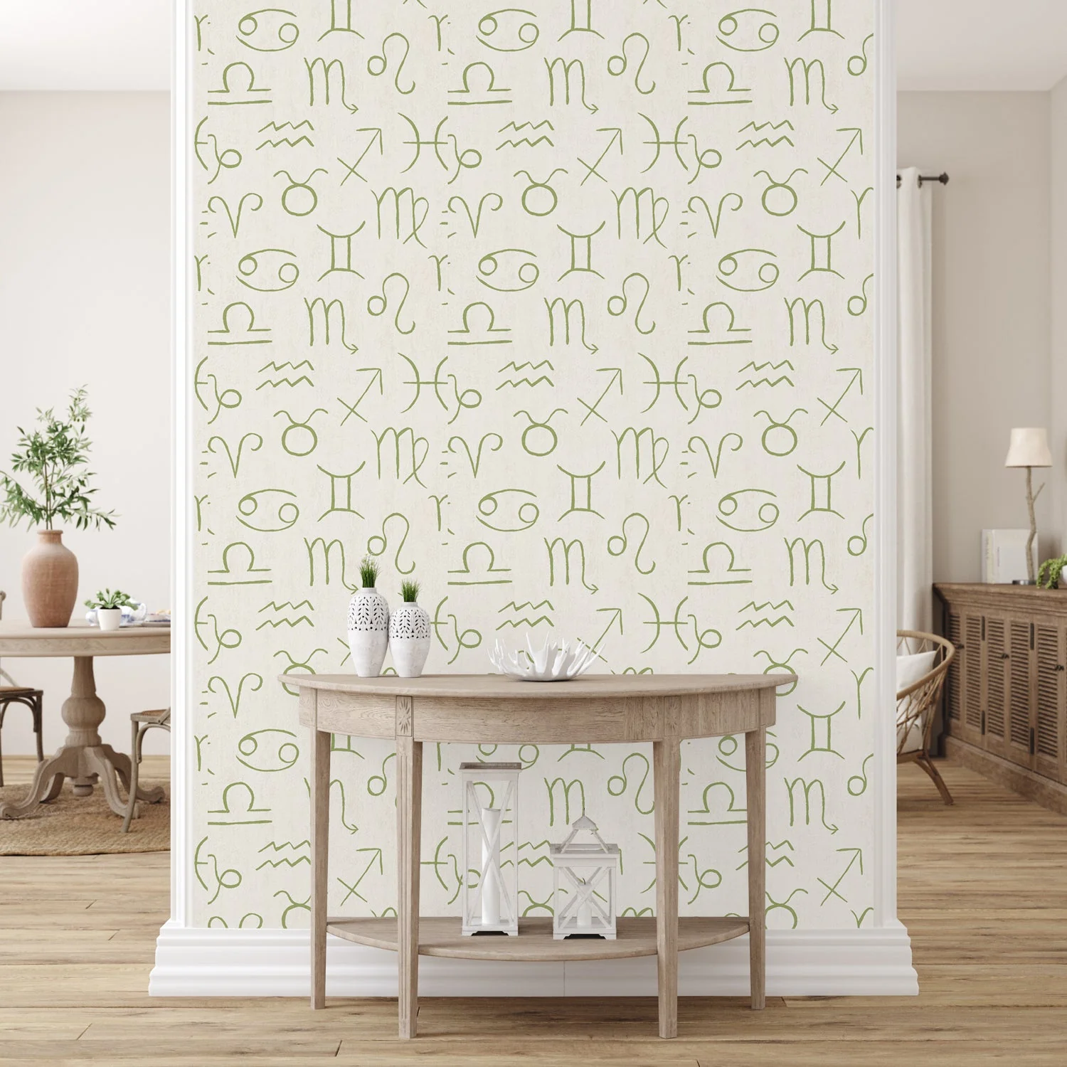 Spooky Chic Pattern, Style B, Wallpaper - Image 2