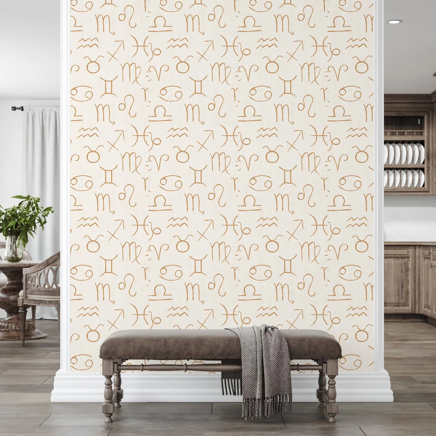 Spooky Chic Pattern, Style C, Wallpaper - Image 2