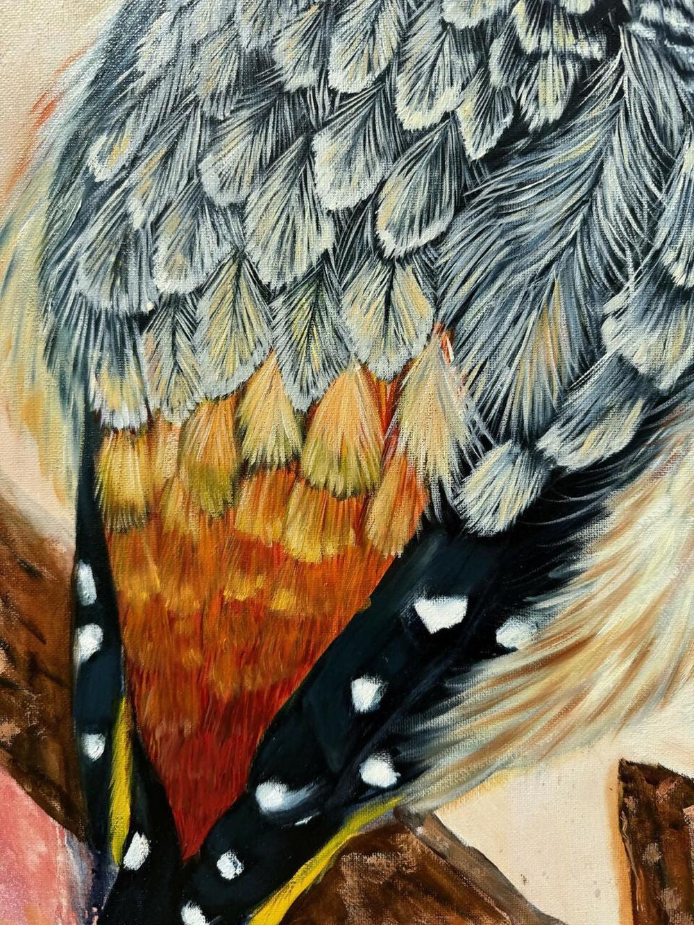Spotted Beauty, Original Hand-Painted Canvas By Emily Birdsey - Image 3