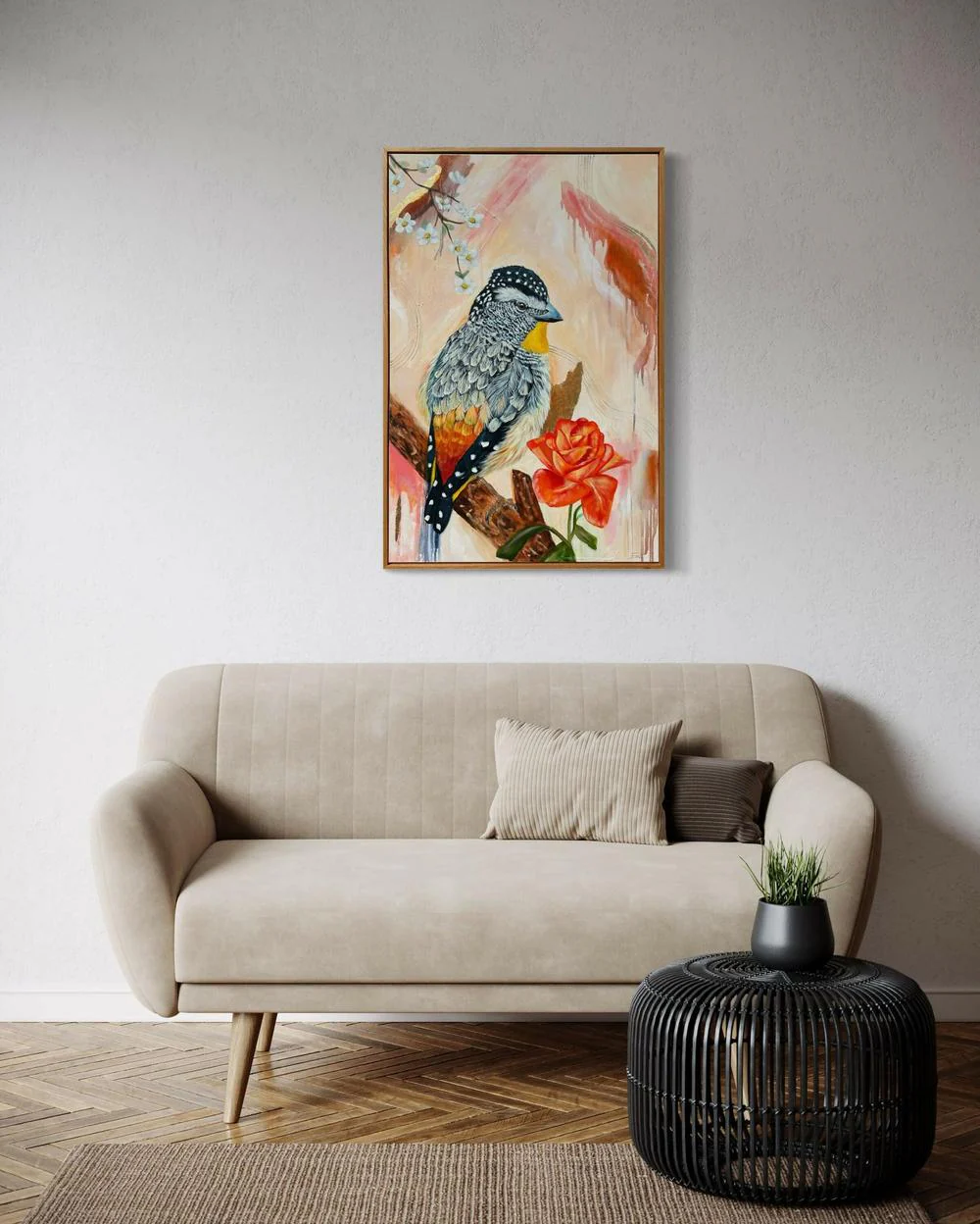 Spotted Beauty, Original Hand-Painted Canvas By Emily Birdsey - Image 7