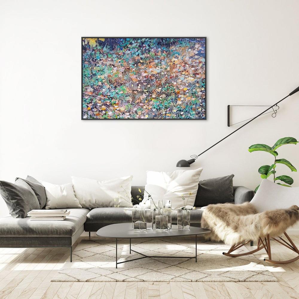 Spotted Garden , Hand-painted Canvas - Image 6
