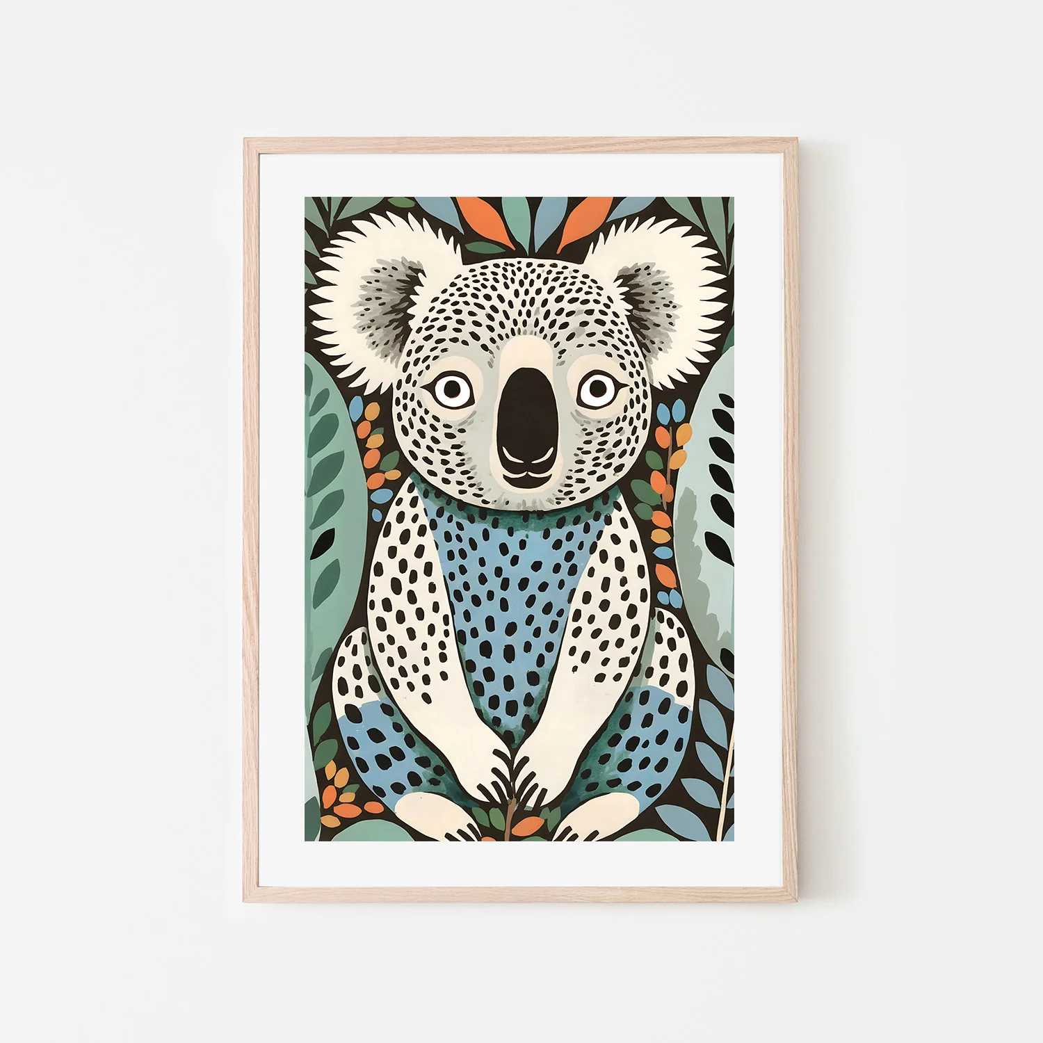 Spotted Koala In The Gumleaf Grove Wildlife Animals Forest - Image 6