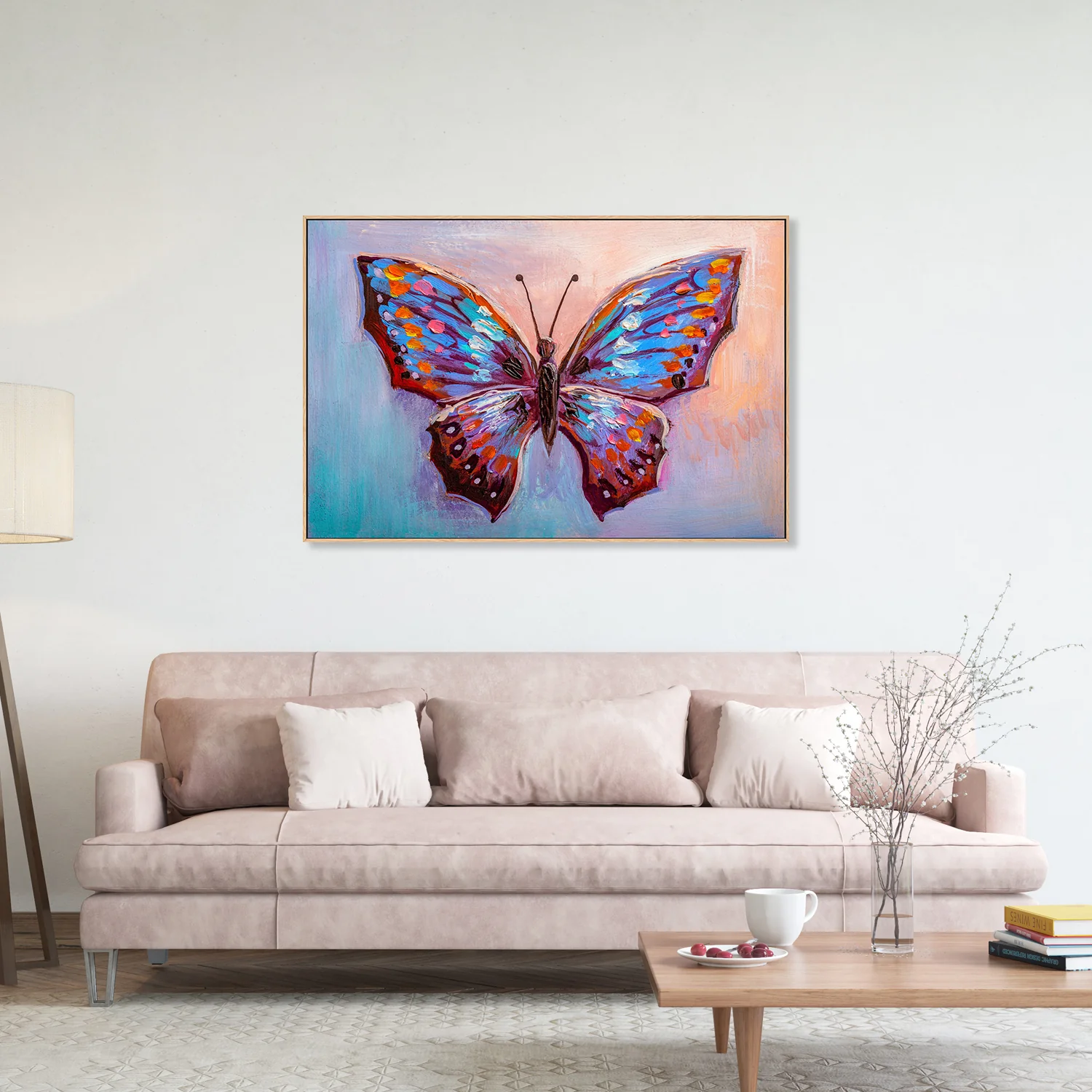 Spread Your Wings, Hand-Painted Canvas - Image 2