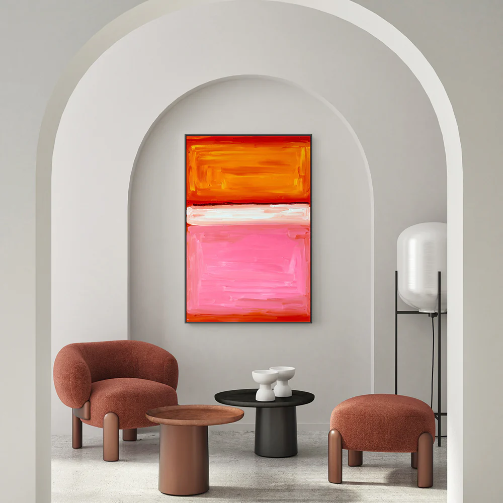 Square Up, Hand-Painted Canvas - Image 7