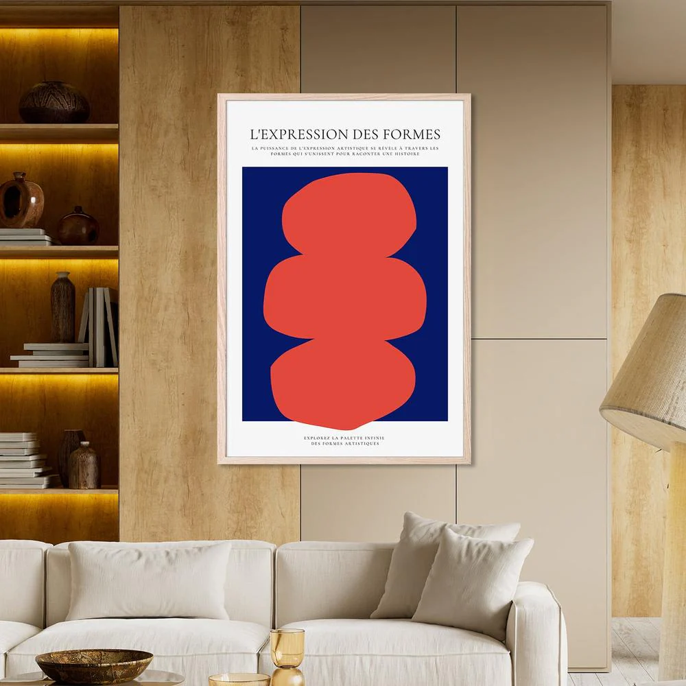 Stacked Red Blue Forms - Image 7