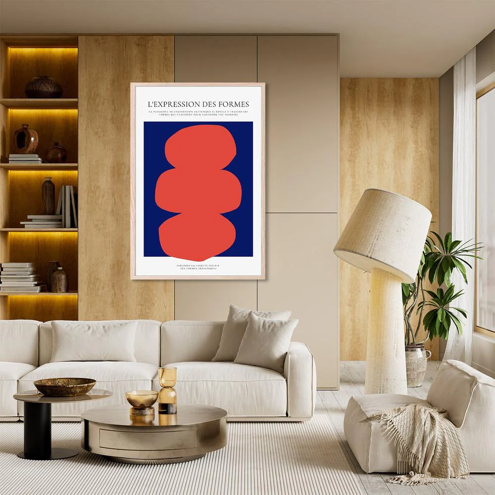 Stacked Red Blue Forms - Image 8