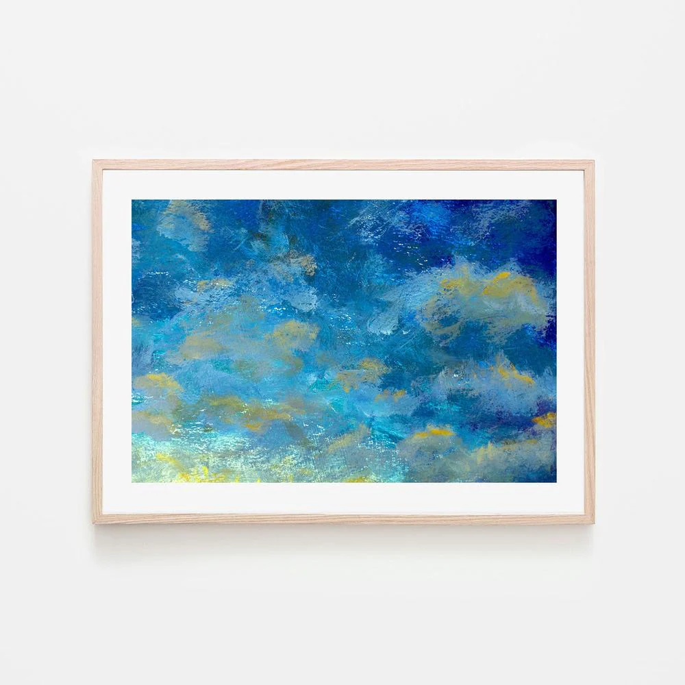 Starry Light, Hand-Painted Canvas - Image 6