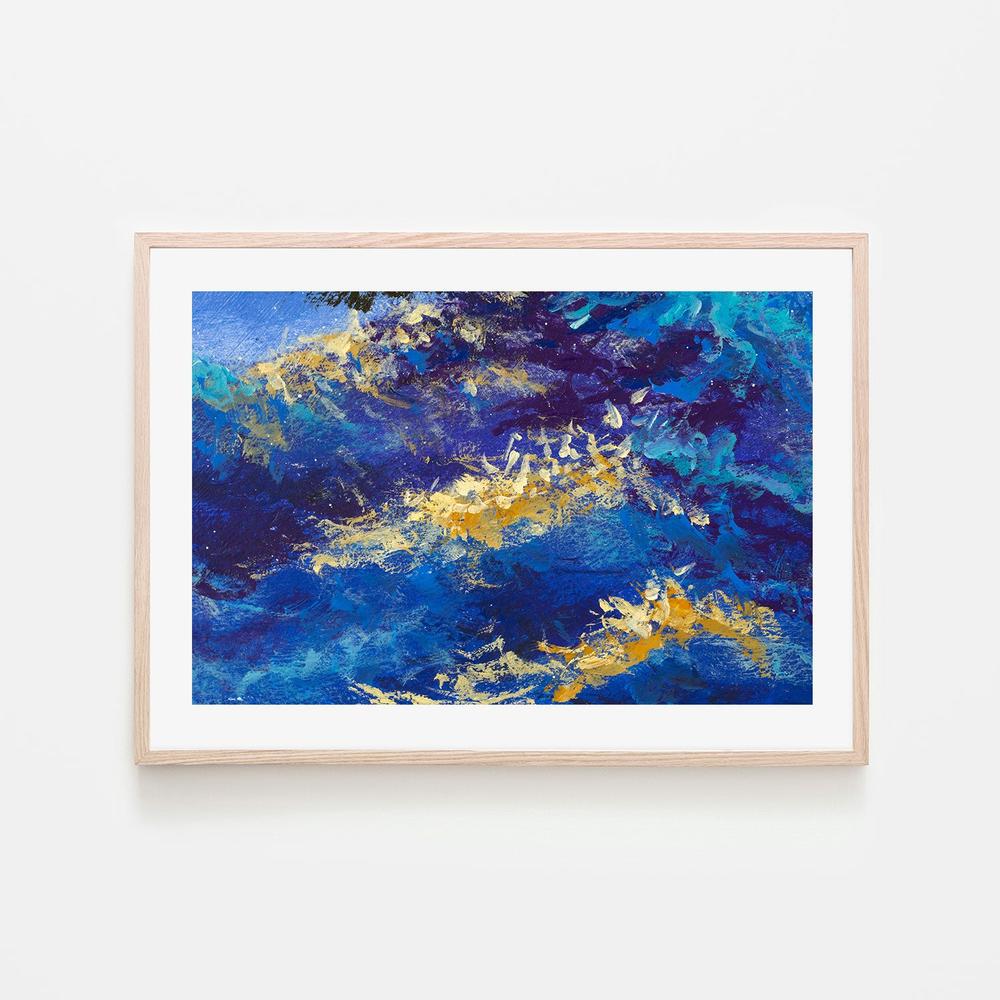 Starry Sight, Hand-Painted Canvas - Image 6