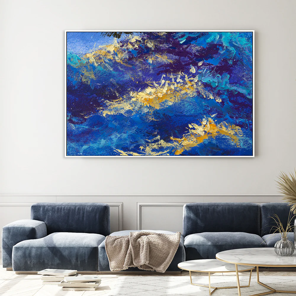 Starry Sight, Hand-Painted Canvas - Image 7