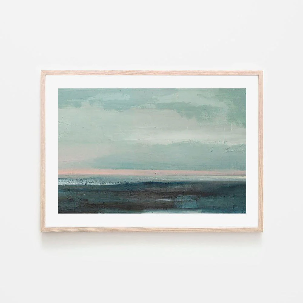 Still Seas , Hand-painted Canvas - Image 6
