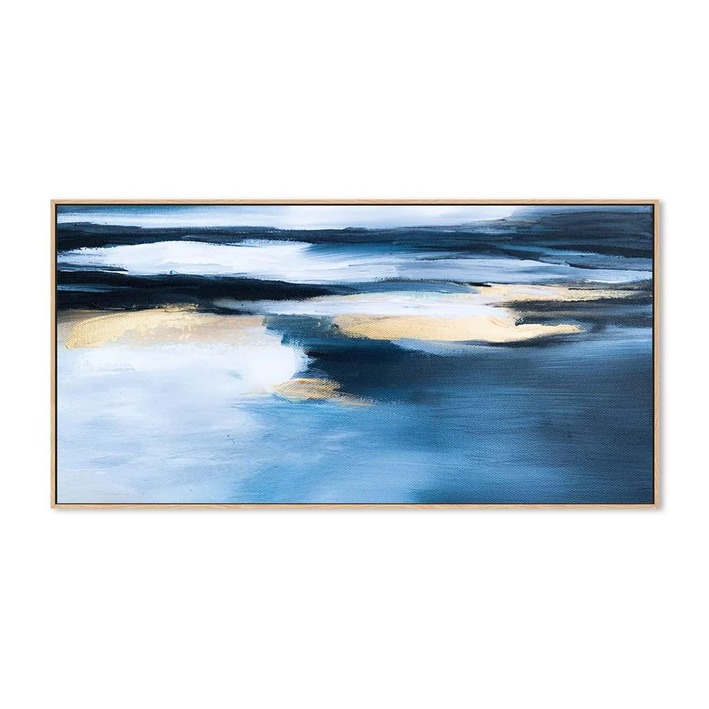 Still Seas , Hand-painted Canvas - Image 4