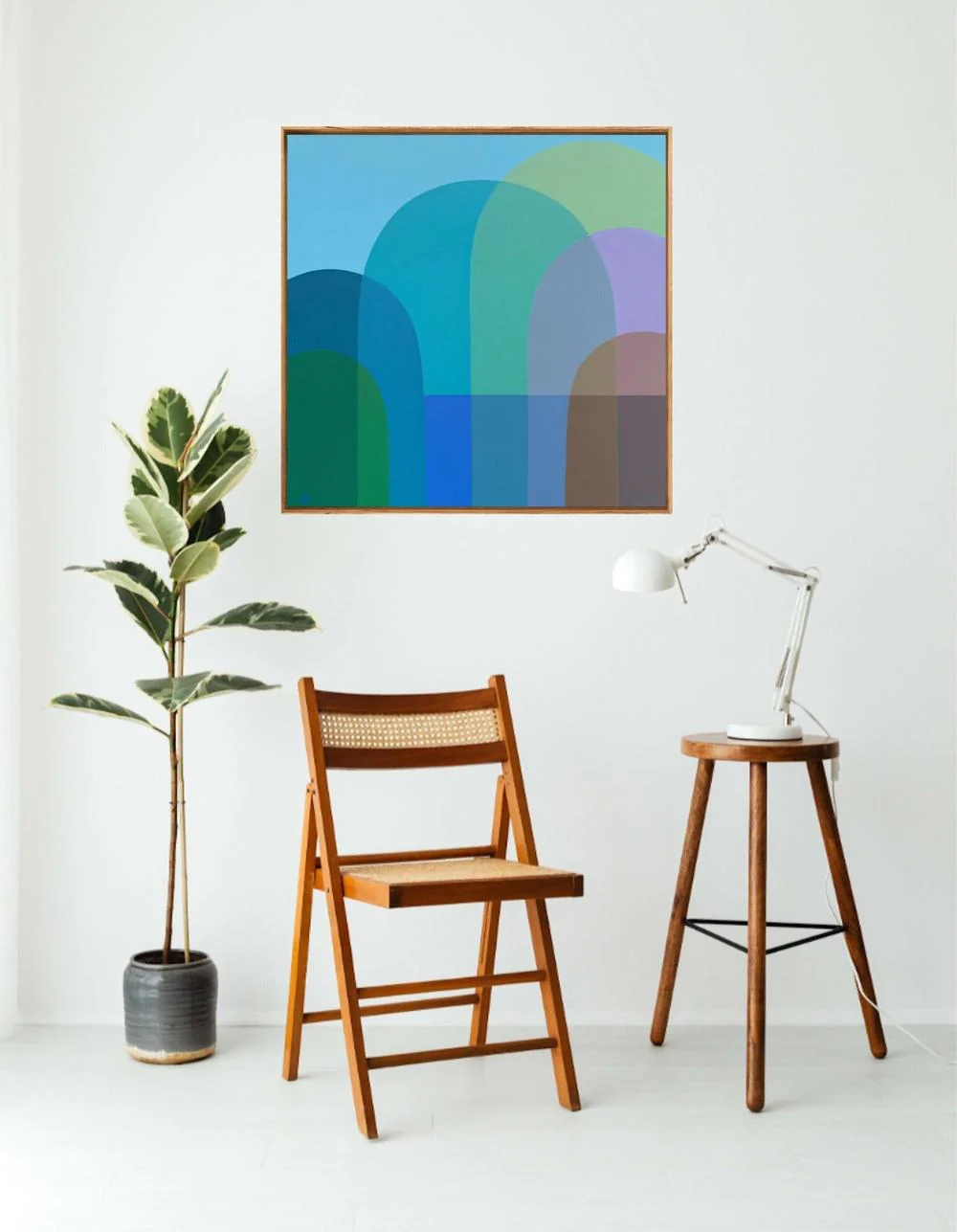 Still Water, Original Hand-Painted Canvas by Charlotte De Pace - Image 3
