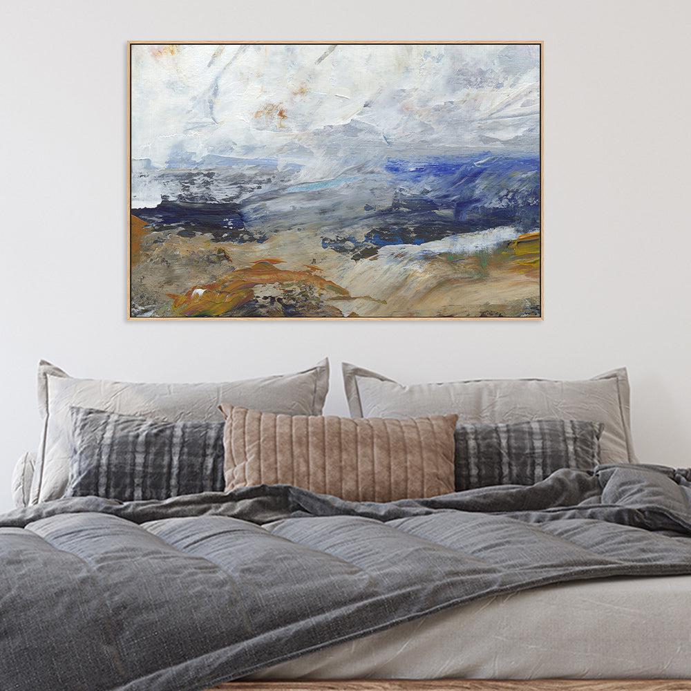 Stormy Sky , Hand-painted Canvas - Image 2