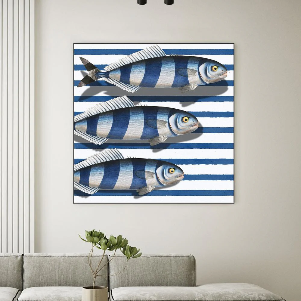 Striped Ocean Fish - Image 2