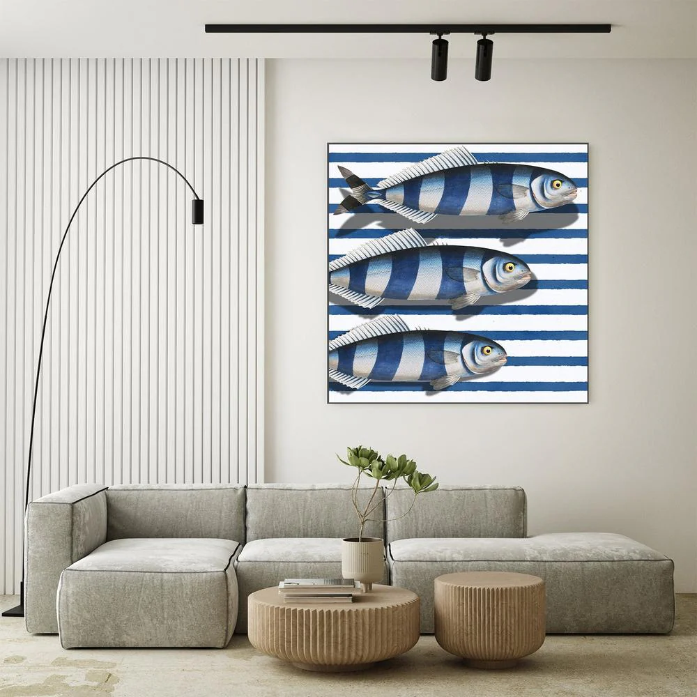 Striped Ocean Fish - Image 9