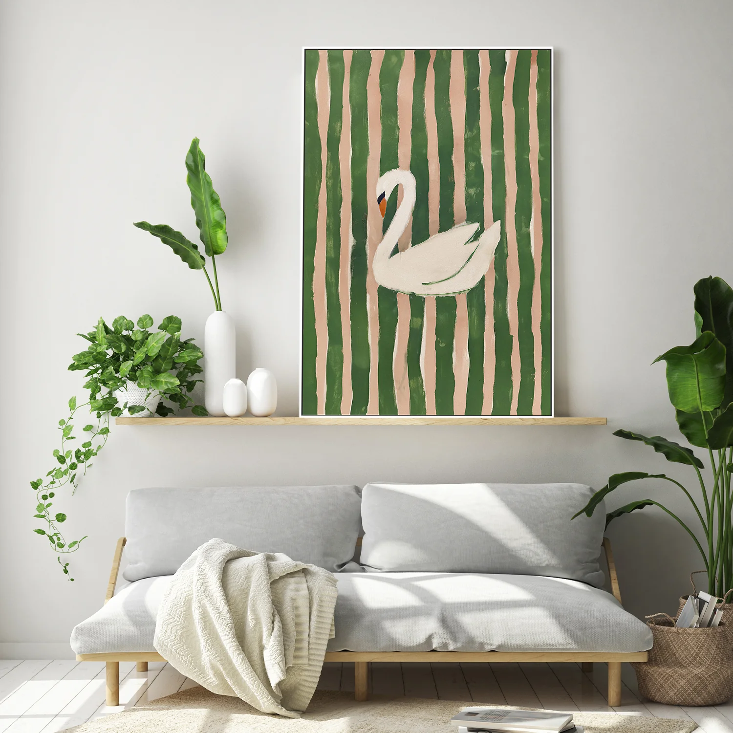 striped swan - Image 9