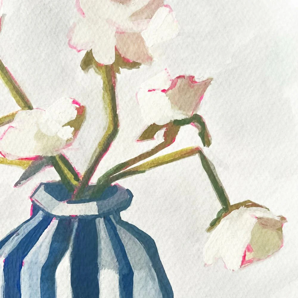 Striped Vase 02 , Original Artwork - Image 3