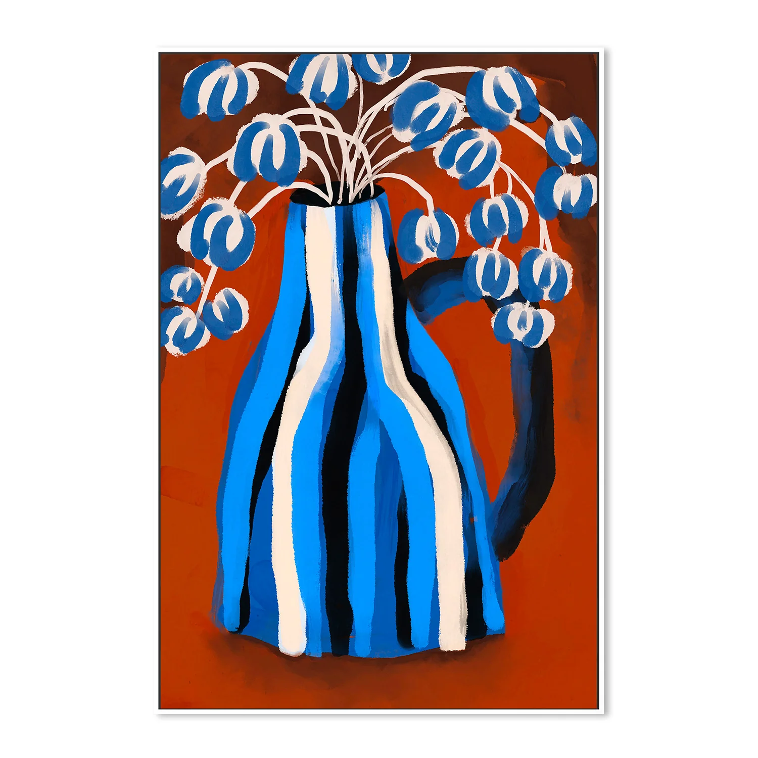 Striped Vase Blooms - Image 5