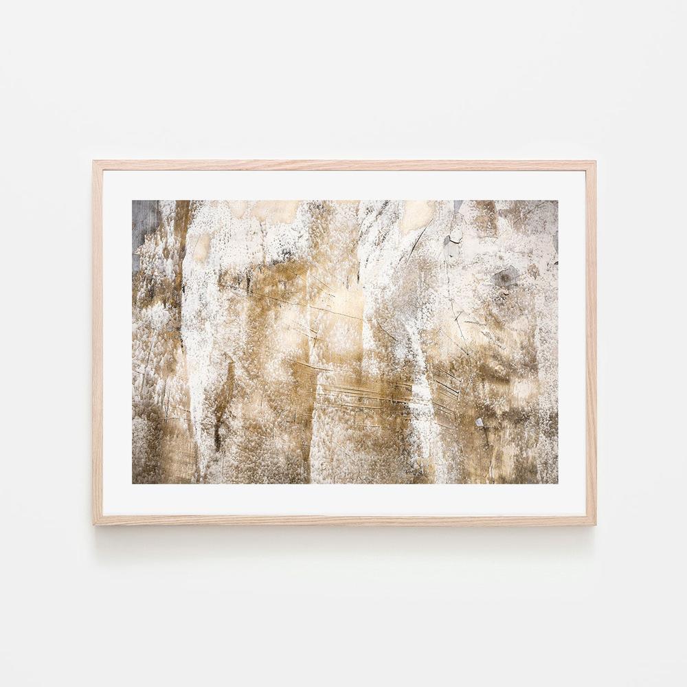 Strokes of Gold, Hand-Painted Canvas - Image 6