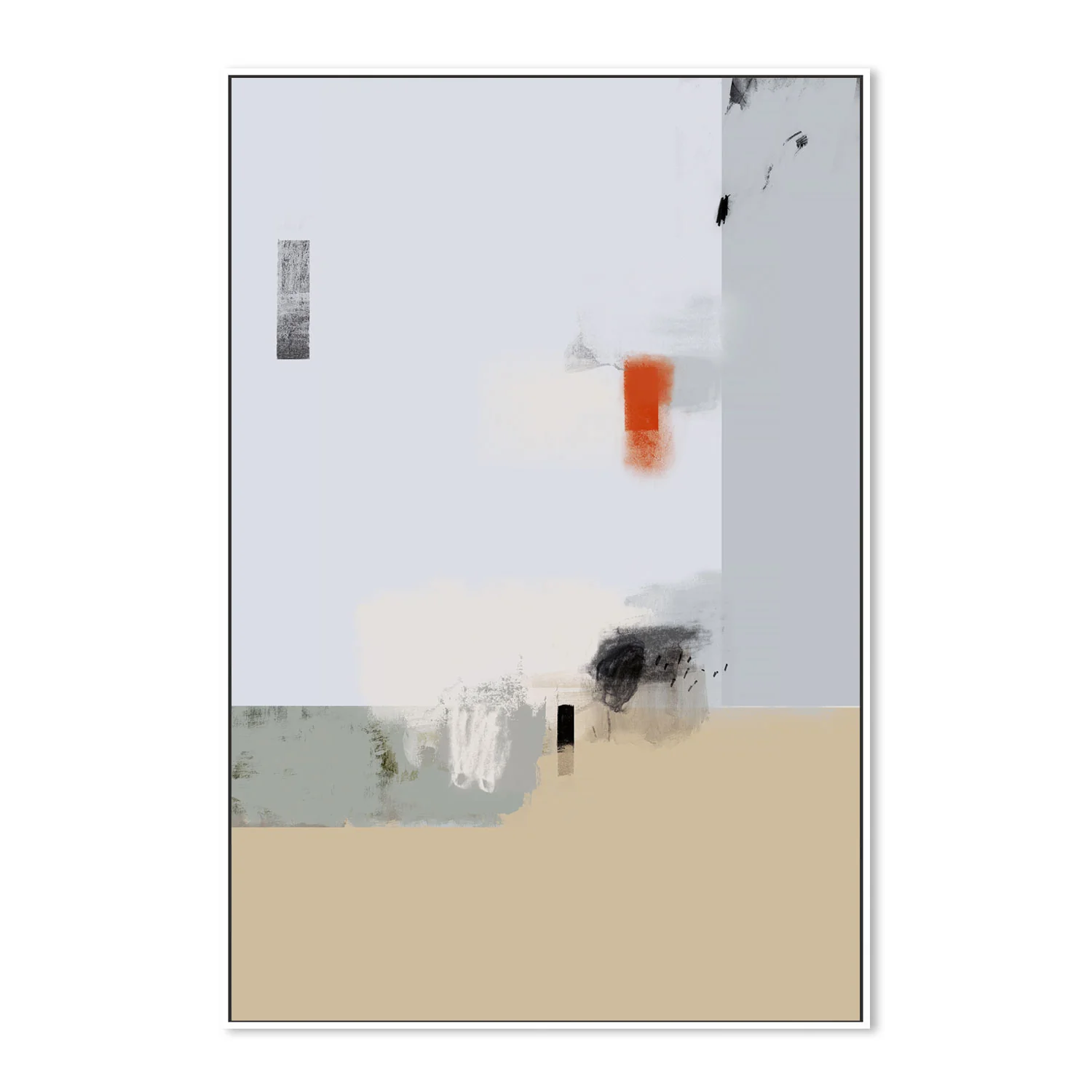 Stroll , Hand-Painted Canvas - Image 5