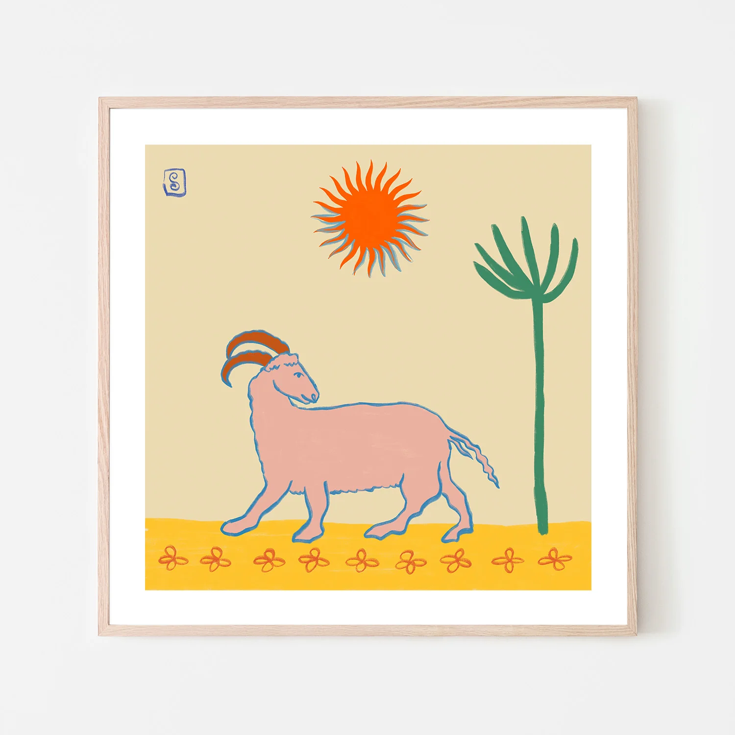 Stylized Pink Goat - Image 6