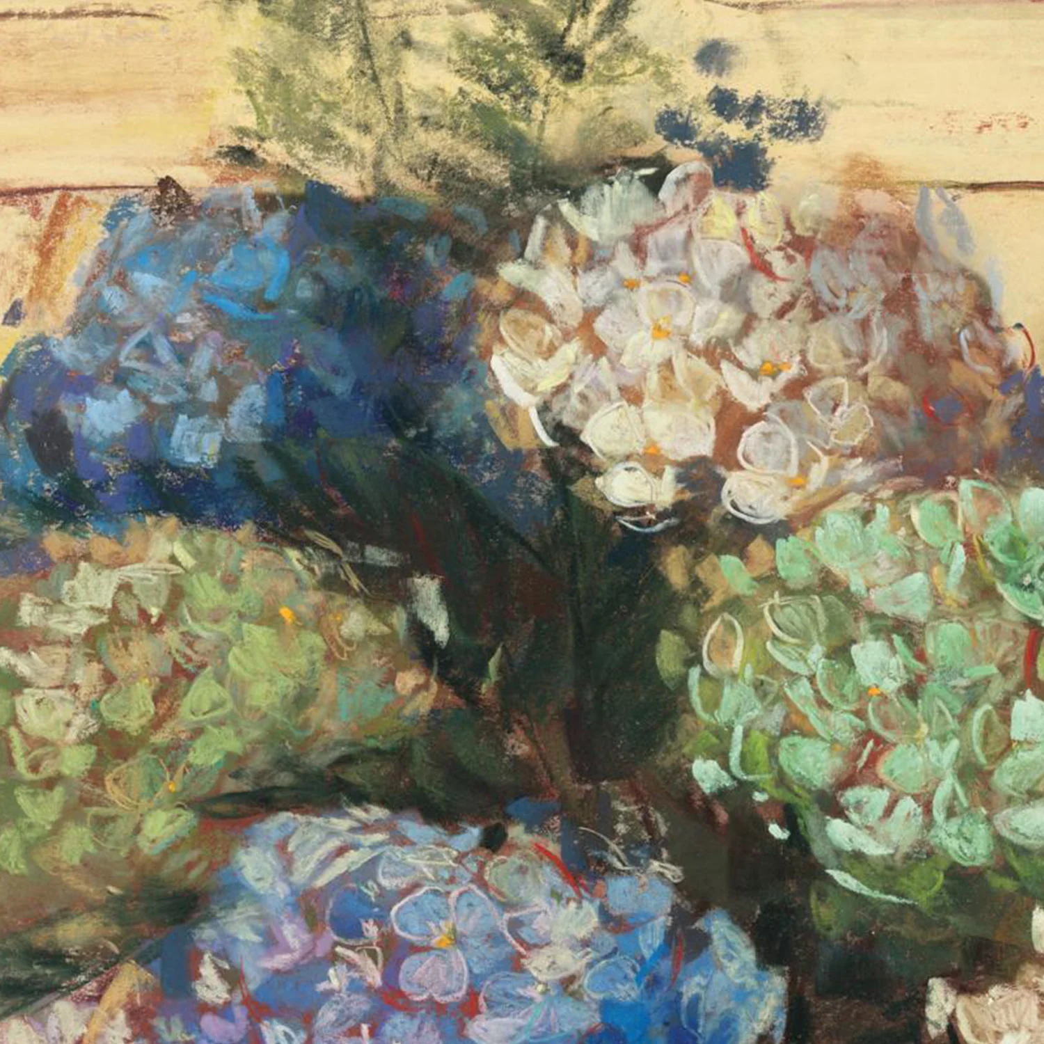 Summer Hydrangea Blue Pot - Image 10