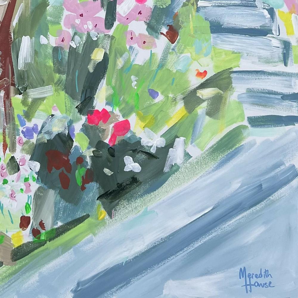 Summer in Wales. Original Hand-Painted Canvas By Meredith Howse - Image 4