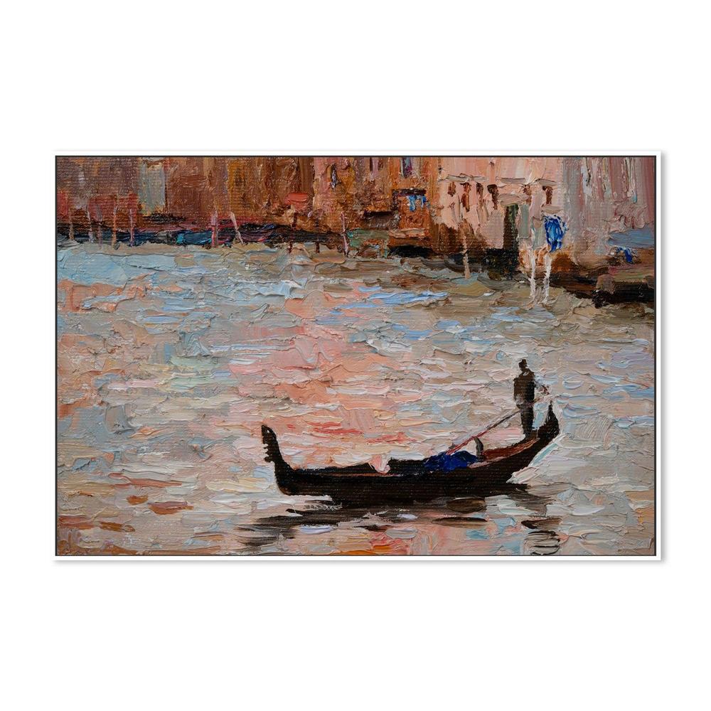 Summer Nights , Hand-painted Canvas - Image 5