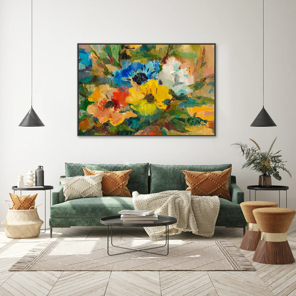Summertime Serenade, Hand-Painted Canvas - Image 2
