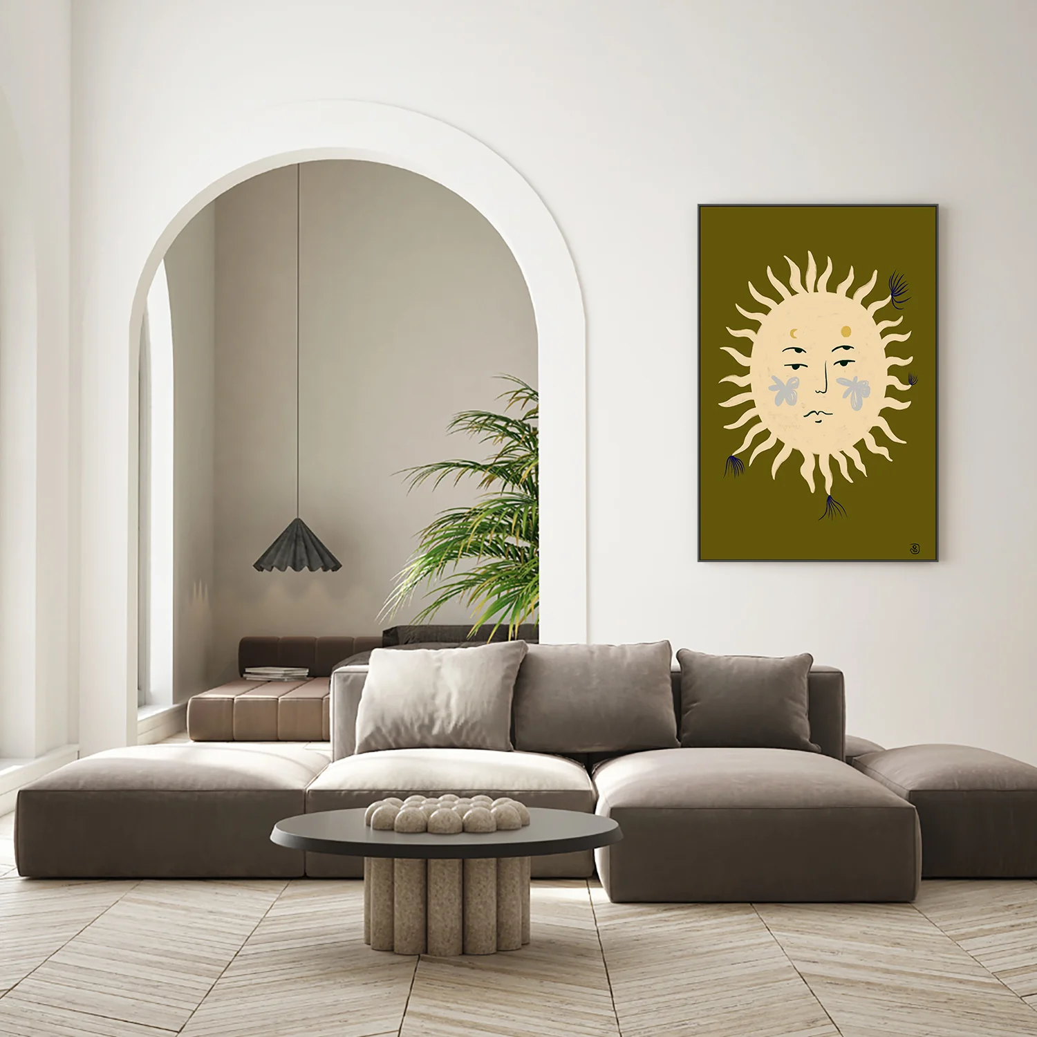Sun's Serene Face - Image 7