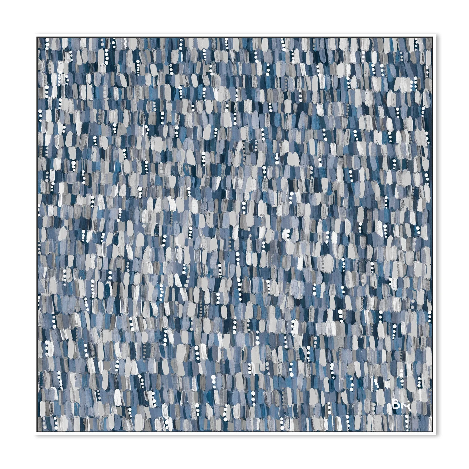 Sun Shower, Navy Blue Tones - Image 5