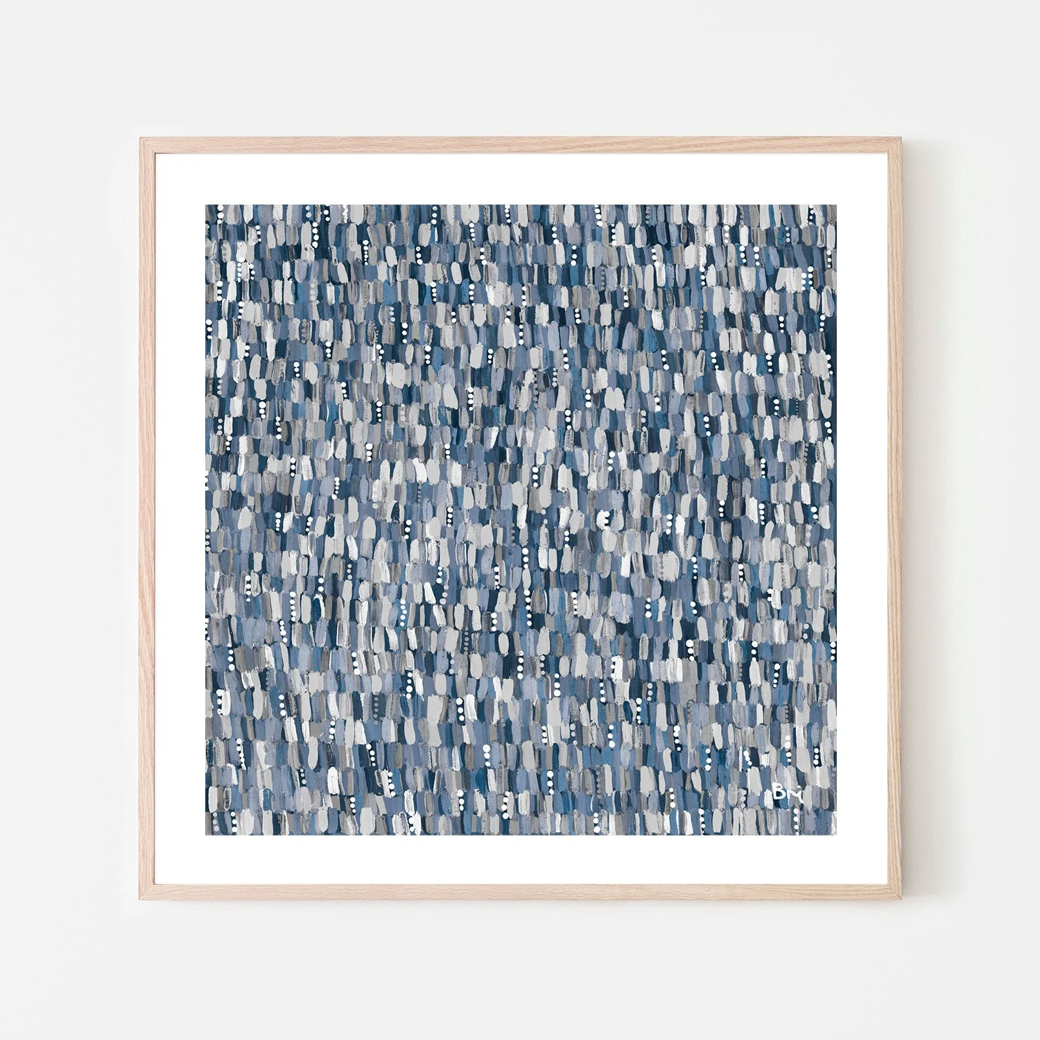 Sun Shower, Navy Blue Tones - Image 6