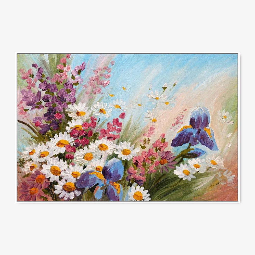 Sunday Blooms, Hand-Painted Canvas - Image 5