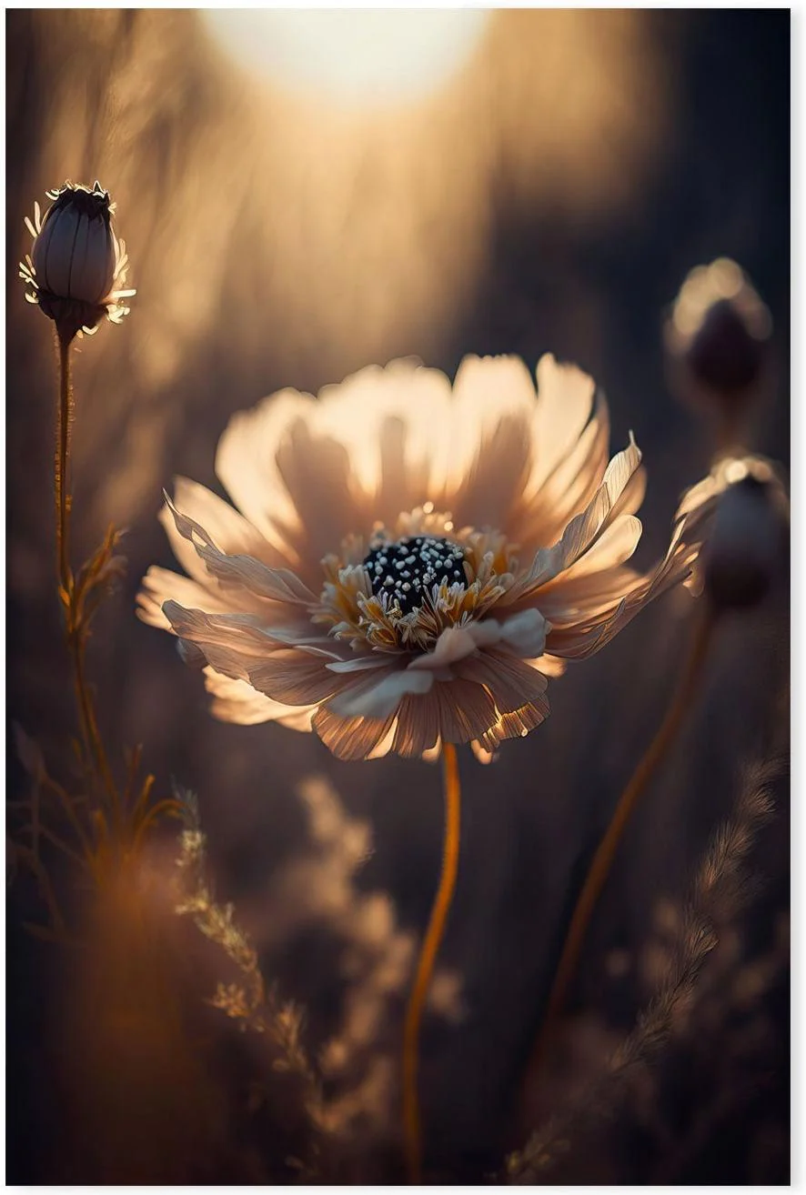 Sunlit Flower