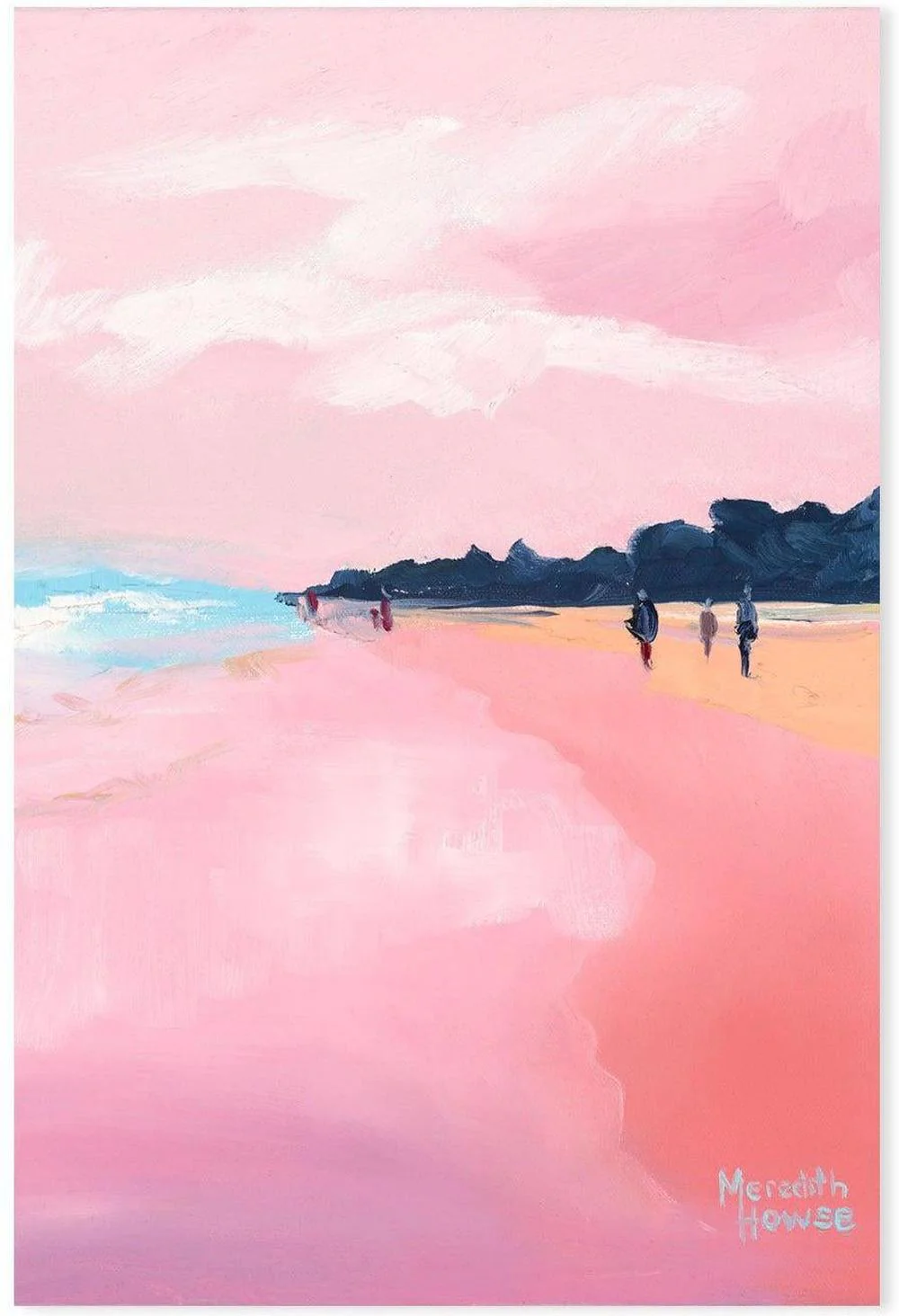 Sunshine Beach in Pink