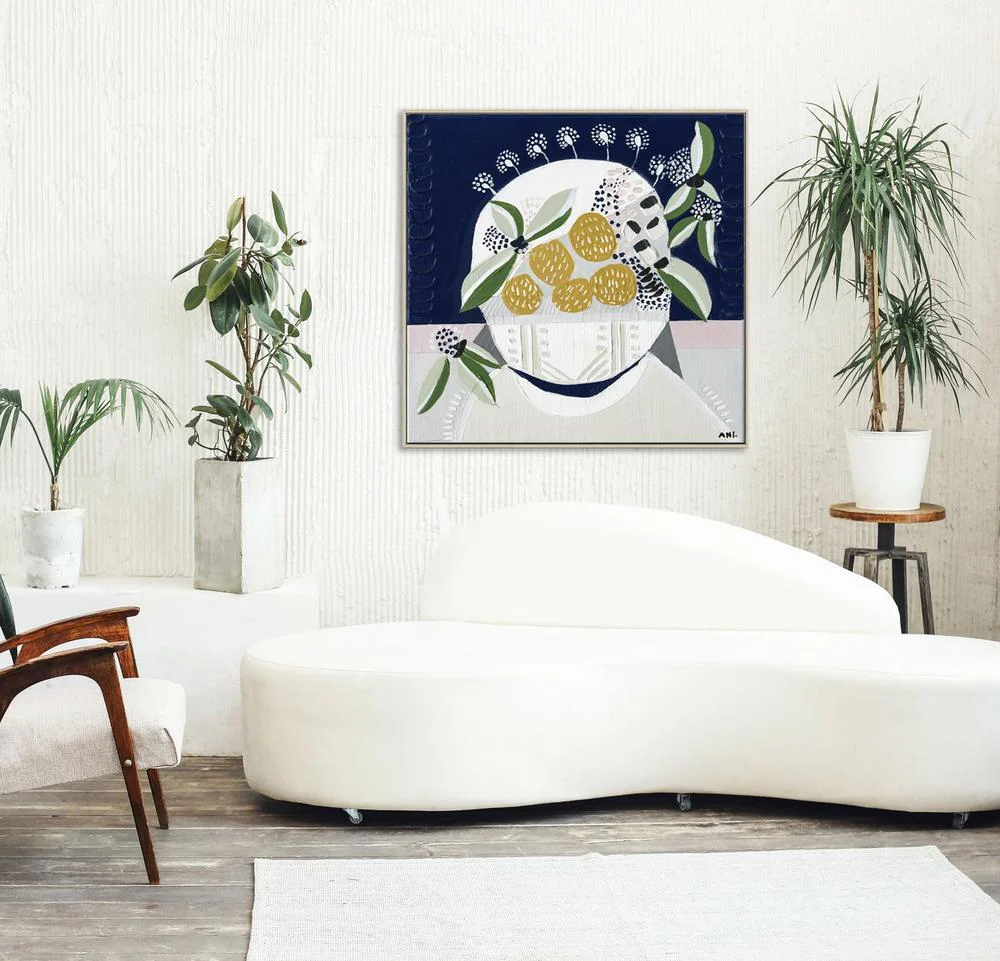 Sunshine Blossom, Original Hand-Painted Canvas By Ani Ipradjian - Image 4