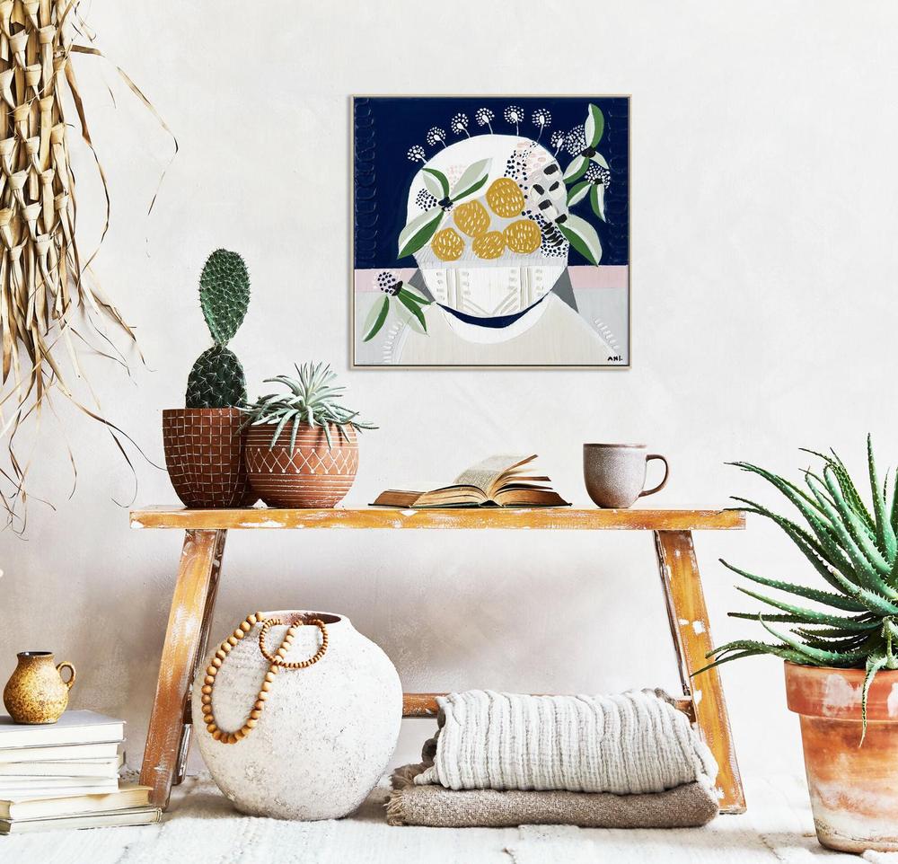 Sunshine Blossom, Original Hand-Painted Canvas By Ani Ipradjian - Image 6