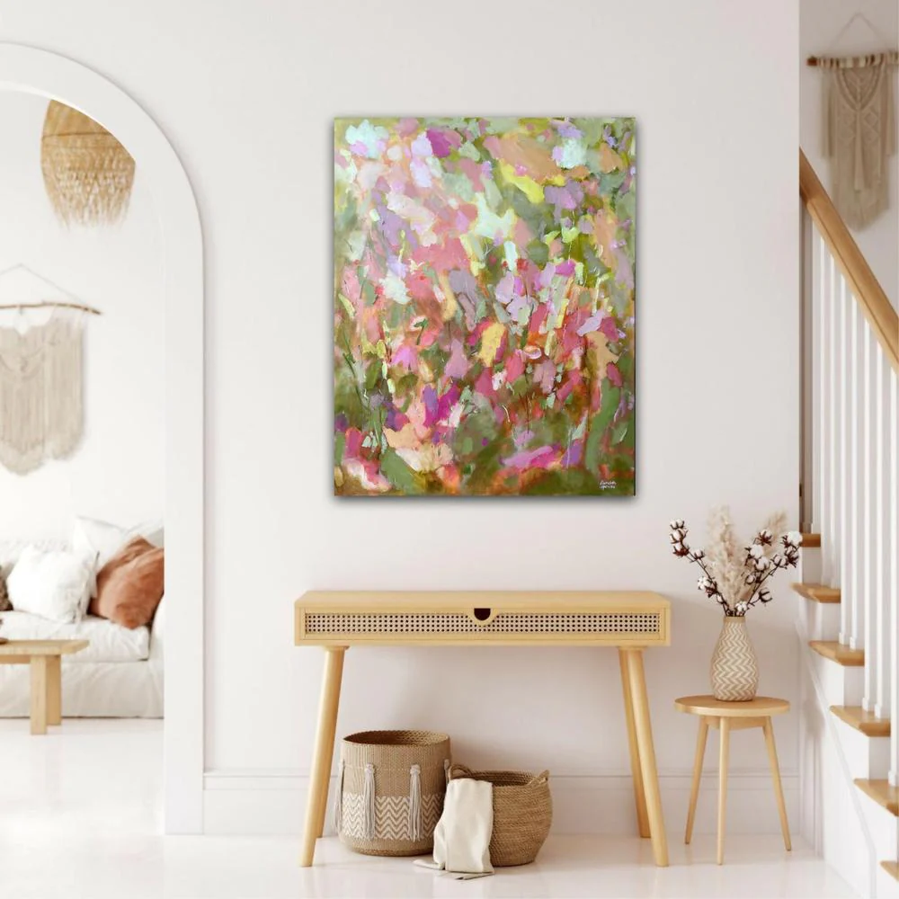 'Sunshine'. Original Hand-Painted Canvas By Meredith Howse - Image 6