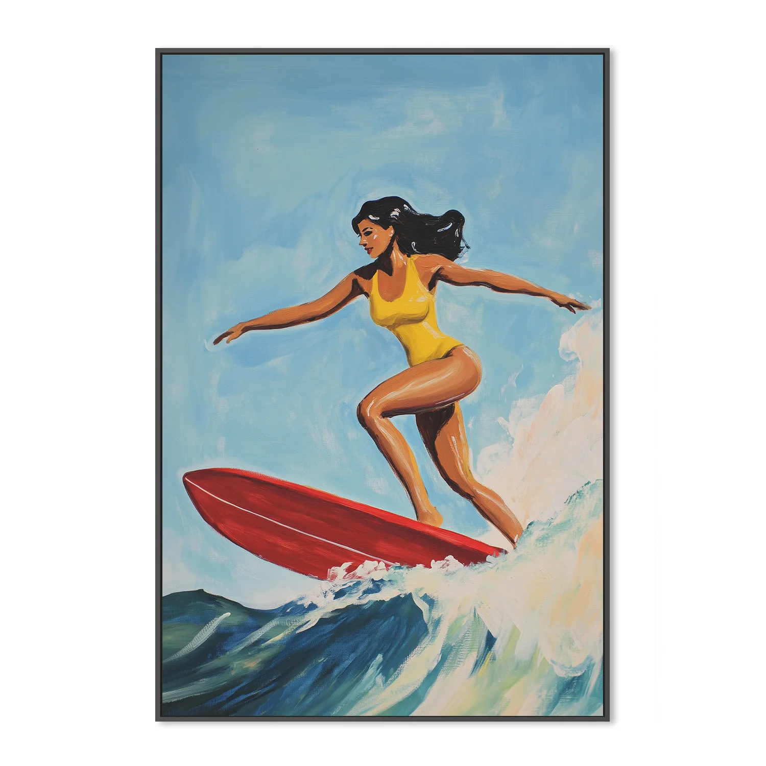 Surfing Girl - Image 3
